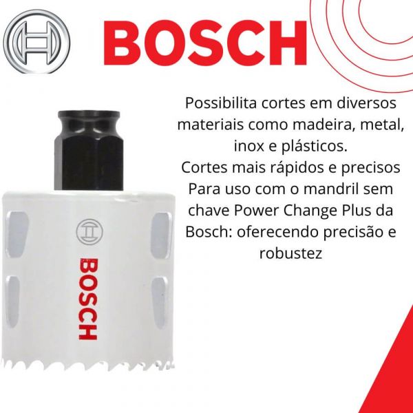 Serra Copo 20mm Bcobalto Wood+Metal Bosch 4199