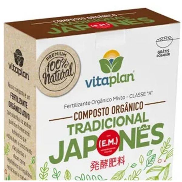 Adubo para Plantas Orgânico Vitaplan 800g
