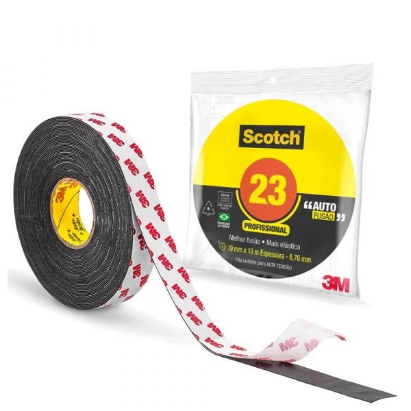 Fita de Autofusão Scotch 23 19mmX10M 3M