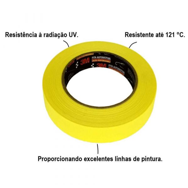 Fita Automotiva Alta Performance 24mm x 40mt 3M