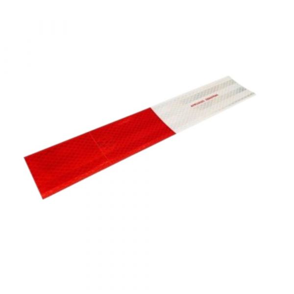 Fita Refletiva Branca e Vermelho Esquerda 3M