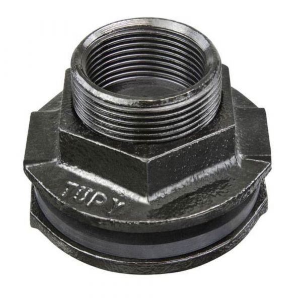 Flange para Caixa D'Agua Galvanizada 1.1/2” Tupy
