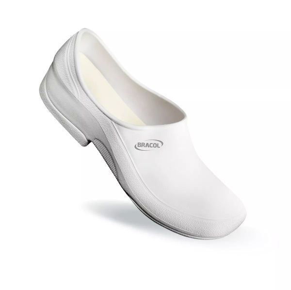 Sapato Flip Antiderrapante Branco- Bracol N37