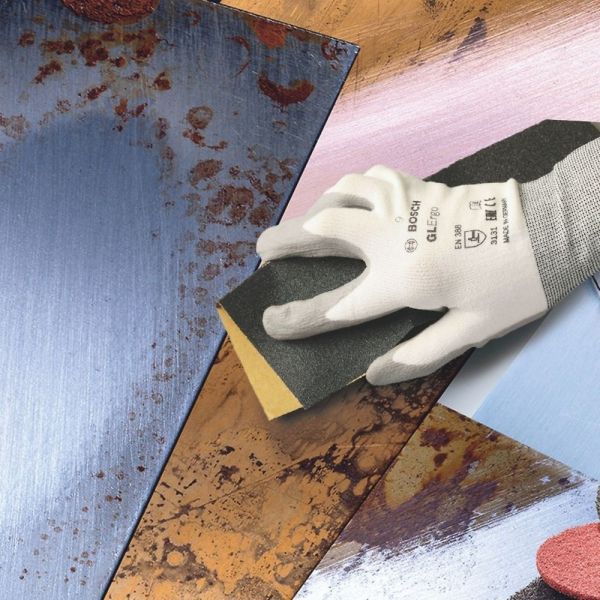 Folha de Lixa Blue for Metal 230x280mm G120 Bosch