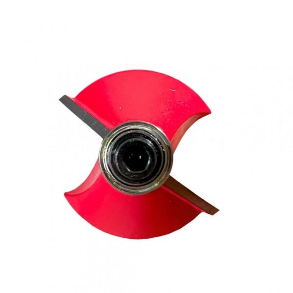 Fresa para Tupia Moldura Reta Chanfro com Rolamento 1.1/4 x 1/4 Pol. Rocast