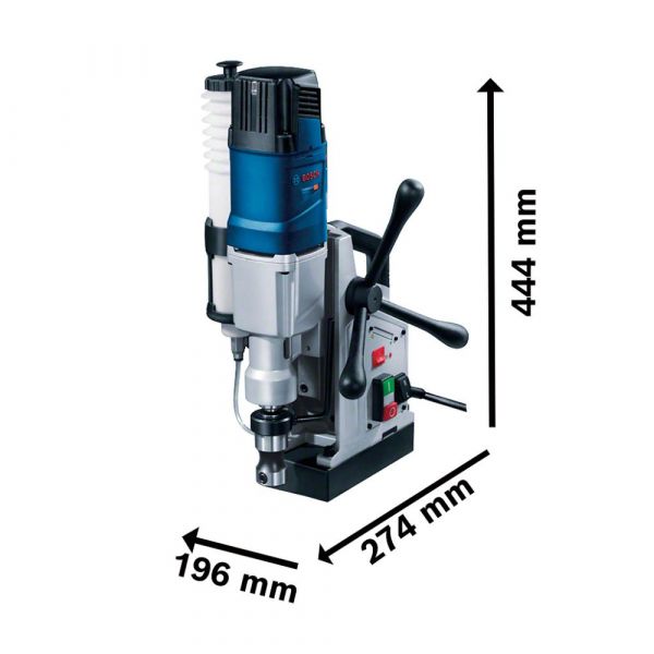 Furadeira de Base Magnética GBM 50-2 220V 1200W + Maleta e Acessórios Bosch