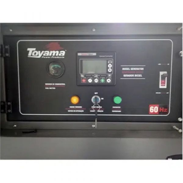 Gerador a Diesel Trifásico TDMG40SE3 380V 40KVA Toyama