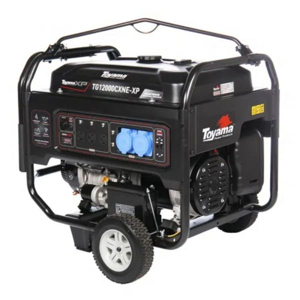 Gerador de Energia á Gasolina 10,5 KVA Monofásico 127/220V TG12000CXNE-XP Toyama