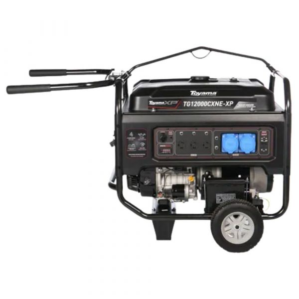 Gerador de Energia á Gasolina 10,5 KVA Monofásico 127/220V TG12000CXNE-XP Toyama