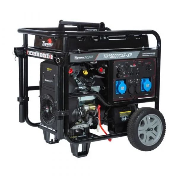 Gerador de Energia a Gasolina Partida Elétrica TG15000CXE-XP Toyama