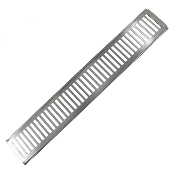 Grelha com Caixilho Escovado 100x15cm AC-Vent