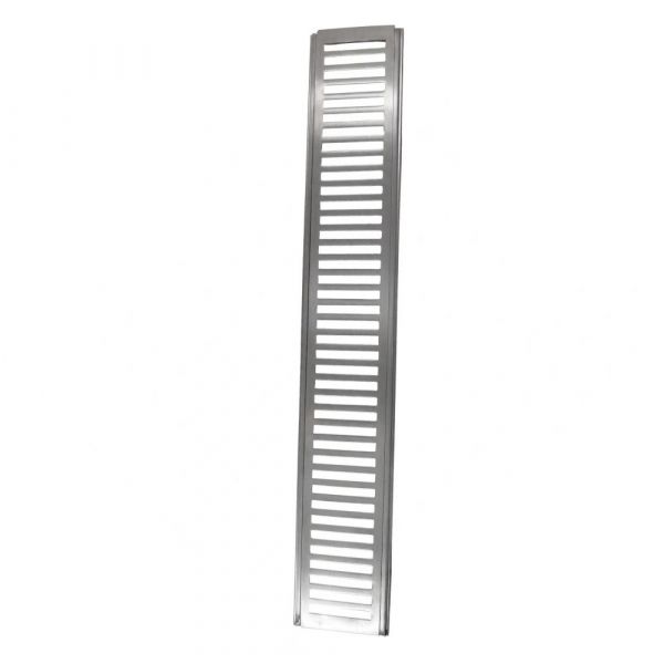 Grelha com Caixilho Escovado 100x20cm AC-Vent