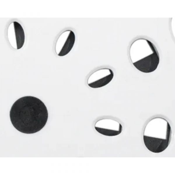 Grelha Quadrada 15 x 15cm em PVC Branco GRB15 Astra