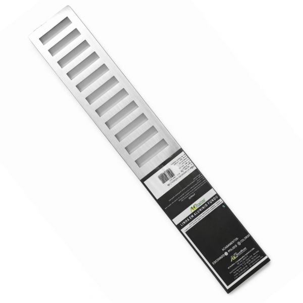 Grelha sem Caixilho Escovado 100x15cm AC-Vent