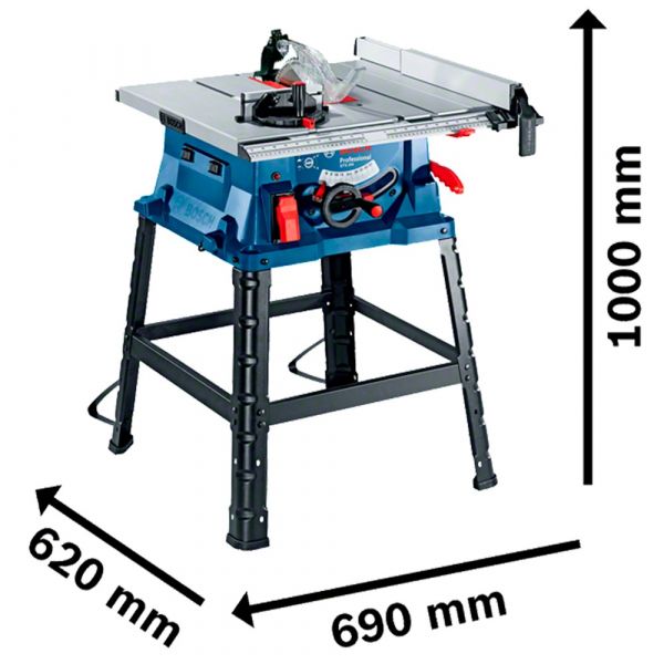 Serra de Mesa Bosch GTS 254 1800W 220V Disco de 254mm Bosch