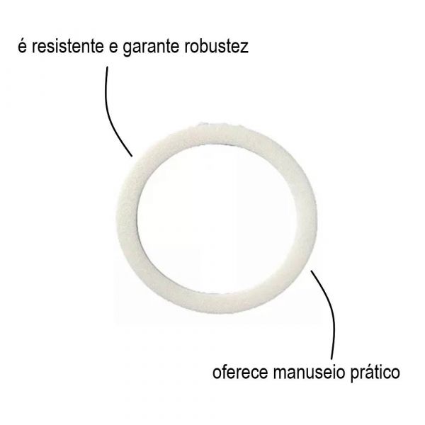 Guarnição Da Tampa Para Pistola De Pintura Modelo 90 Arprex