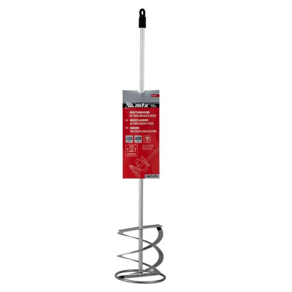 Haste para Misturador de Tinta e Gesso 100x120x600mm MTX