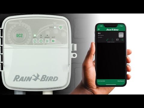 Programador de Irrigação Inteligente RC2 com Wifi Integrado Indoor 4 Estações 230V Rain Bird