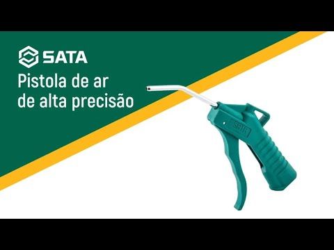 Pistola de Ar de Alta Precisão 100mm Sata