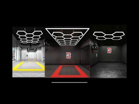 Iluminação em Led Hexagonal com 11 Células CRI loading=