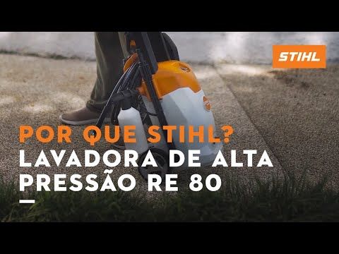 Lavadora de Alta Pressão RE 80 Com 220V Carrinho STIHL