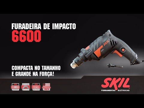 Furadeira Impacto 6600 3/8 Pol. 570W 220V Skil