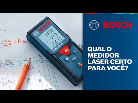 Trena Laser até 80M GLM-80 com Bolsa de proteção Bosch 