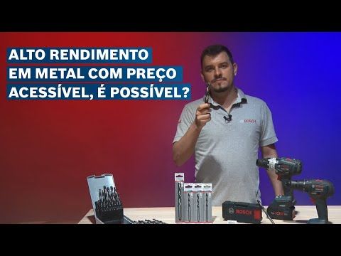 Broca para Metal Aço Rápido HSS-PointTeQ 1,0mm Bosch