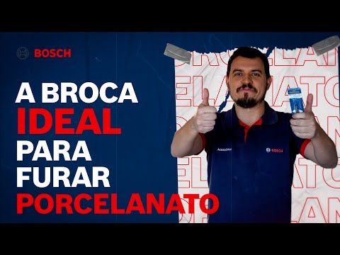 Broca para Porcelanato Expert HEX-9 Hard Ceramic 8x90mm Bosch