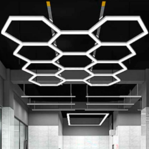 Iluminação em Led Hexagonal com 11 Células CRI loading=