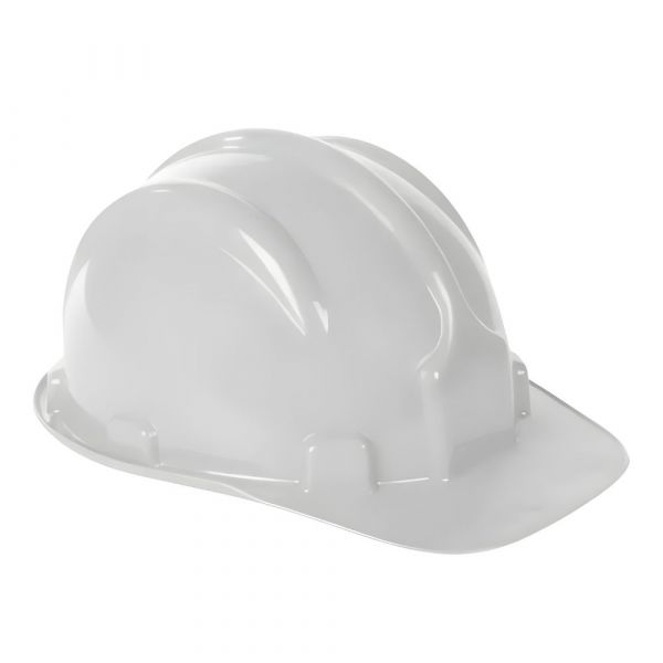 ITEM INATIVO Capacete de Segurança Branco de Aba Frontal com Carneiro Pro Safety