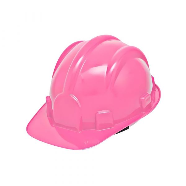 ITEM INATIVO Capacete Rosa Aba Frontal Com Carneira Pro Safety