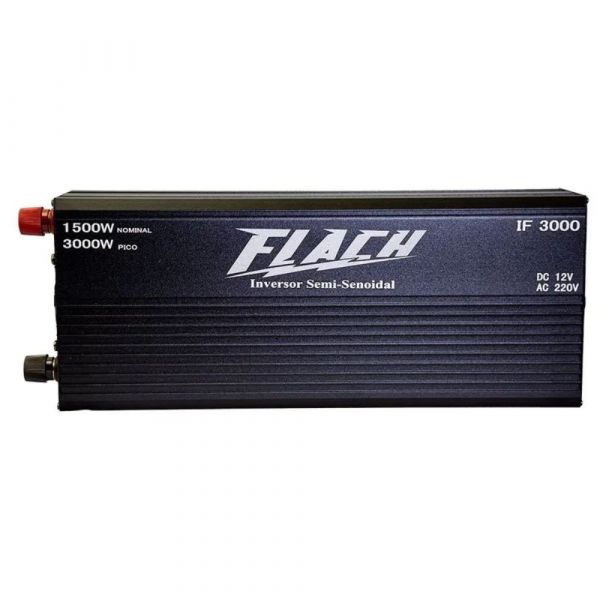 Inversora De Tensão 12/220V 1.500W Nominal IF3000 Flach