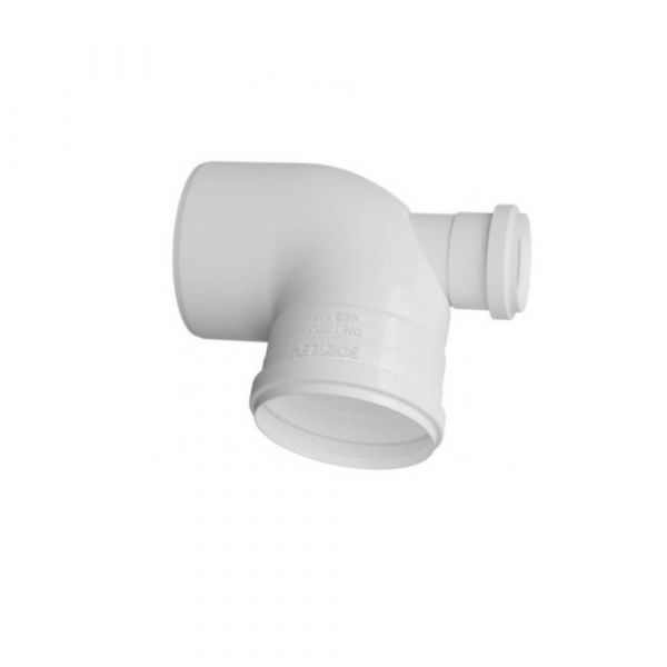 Joelho 90º Esgoto com Visita 100x50mm Fortlev