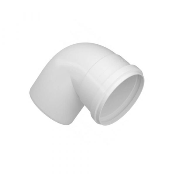 Joelho Para Esgoto 90º DN100mm Fortlev