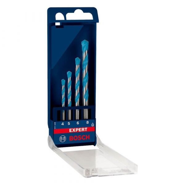 Jogo Brocas Bosch EXPERT CYL-9 MultiConstruction Ø 4-5-6-8 mm