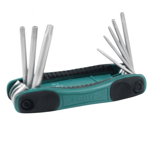 Jogo Chave Torx Tipo Canivete 8 Peças Sata