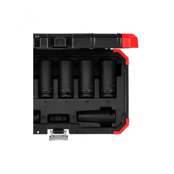 Jogo Chaves Soquete Red 1/2 12-23mm 8 Peças Com Maleta Gedore
