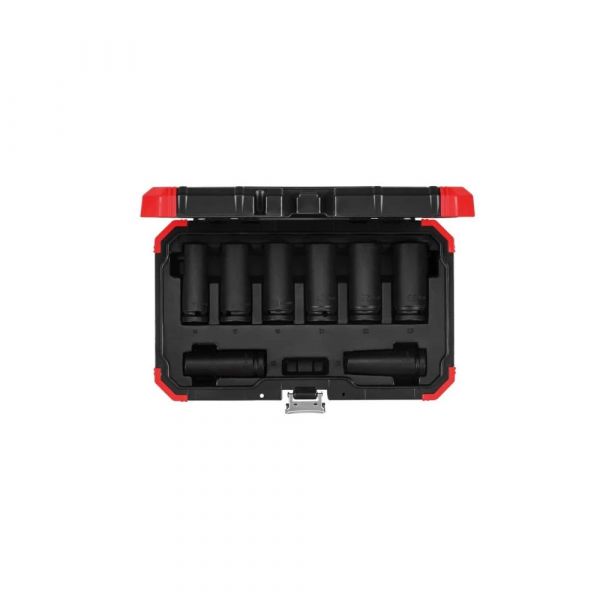 Jogo Chaves Soquete Red 1/2 12-23mm 8 Peças Com Maleta Gedore