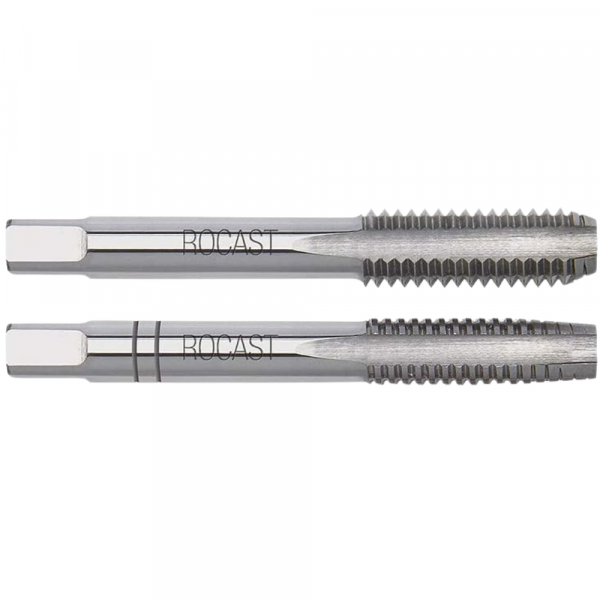 2 Peças Macho Manual Aço Liga M 8X1,25 264,000 Rocast