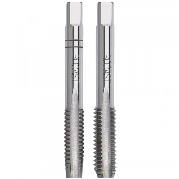 2 Peças Macho Manual Aço Liga M 8X1,25 264,000 Rocast