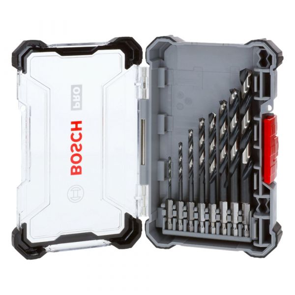 Jogo de Brocas Pro HSS-G Impact 8 Peças Bosch