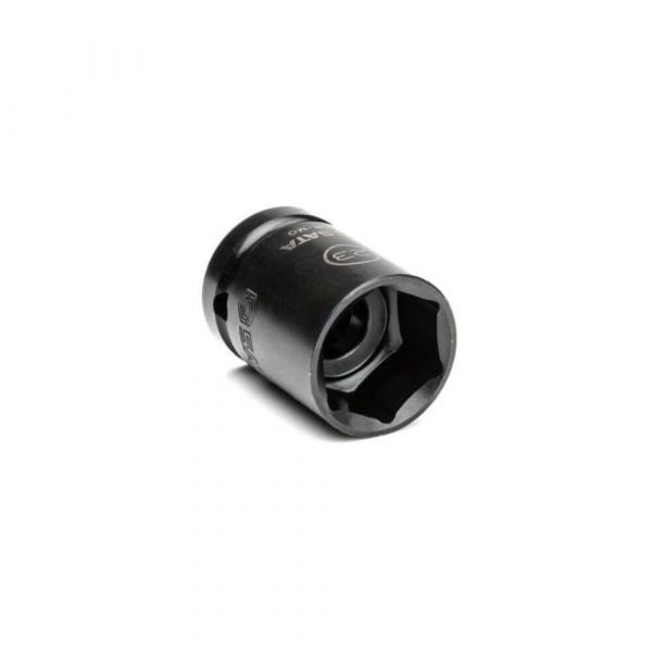 Jogo de Soquetes de Impacto Parede Fina 14 Peças 10-24mm Sata