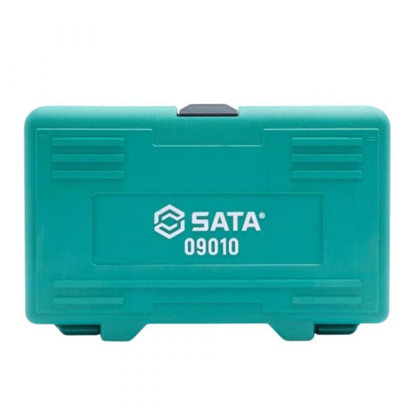 Jogo de Soquetes e Chaves E-Torx - 1/4 e 3/8 - 35 Peças Sata 