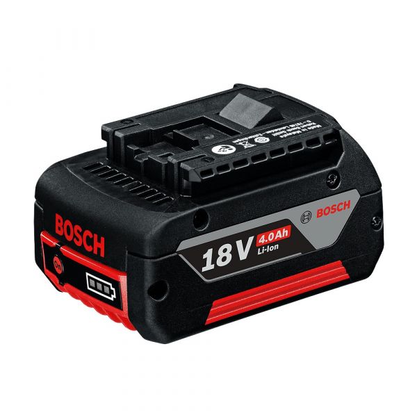 Kit de 2 Baterias GBA 18V 4Ah + Carregador de baterias Bosch GAL 18V-40 Bivolt