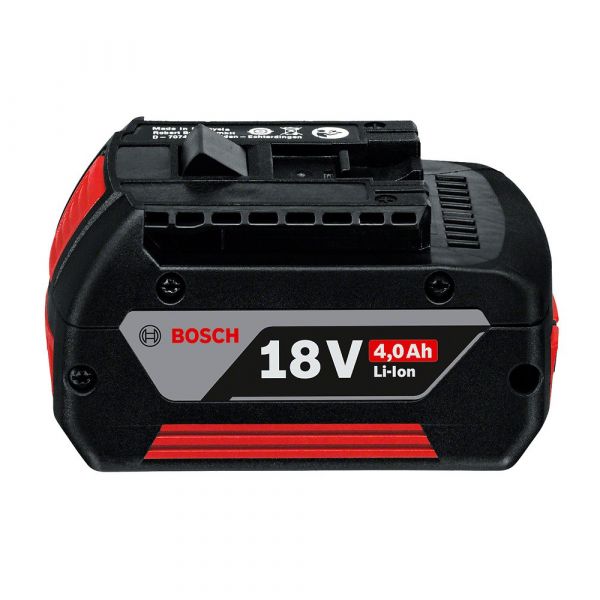 Kit de 2 Baterias GBA 18V 4Ah + Carregador de baterias Bosch GAL 18V-40 Bivolt