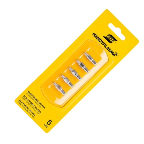 Kit de Eletrodos Handplasma 60A 5 Und. para Tocha Esab