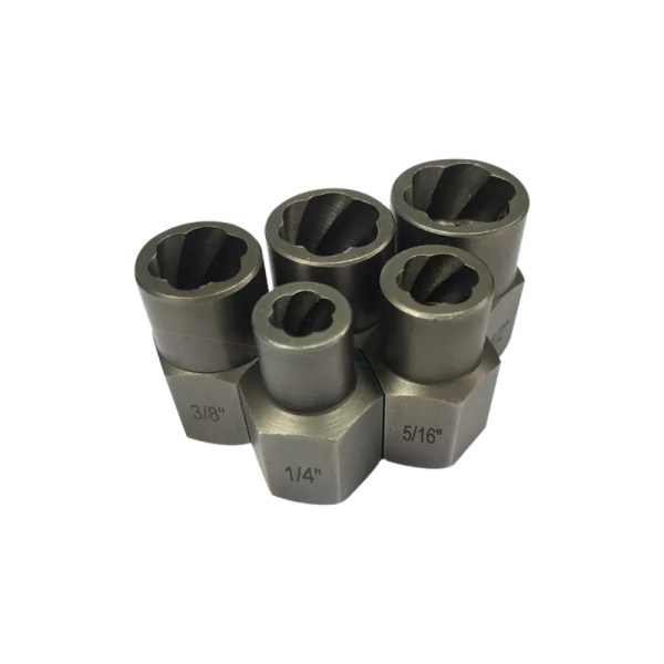 Kit Extrator Parafuso/Porca de Impacto 1/4 a 1/2 96,0006 Rocast
