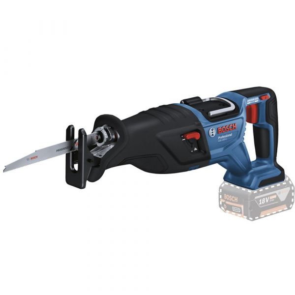 Kit Serra Sabre GSA 185-LI 18V + 2 Baterias GBA 18V 4Ah + Carregador GAL 18V-40 Bosch