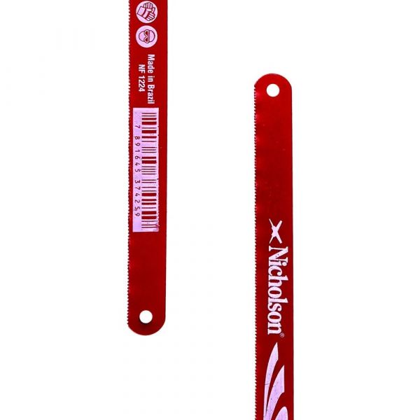 Lâmina De Serra Manual Extra-Flex Bimetal 12” 24 Dentes Nicholson